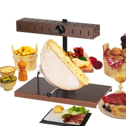 Appareil à Raclette Alpage et couteau à raclette et patatière inclus - Bron Coucke