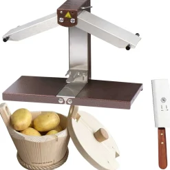 Appareil à Raclette Brézière avec couteau spécial Raclette et Patatière - Louis Tellier