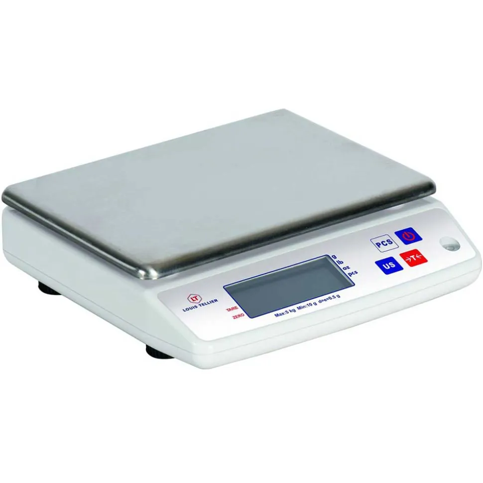 Balance électronique professionnelle 5 kg - LOUIS TELLIER