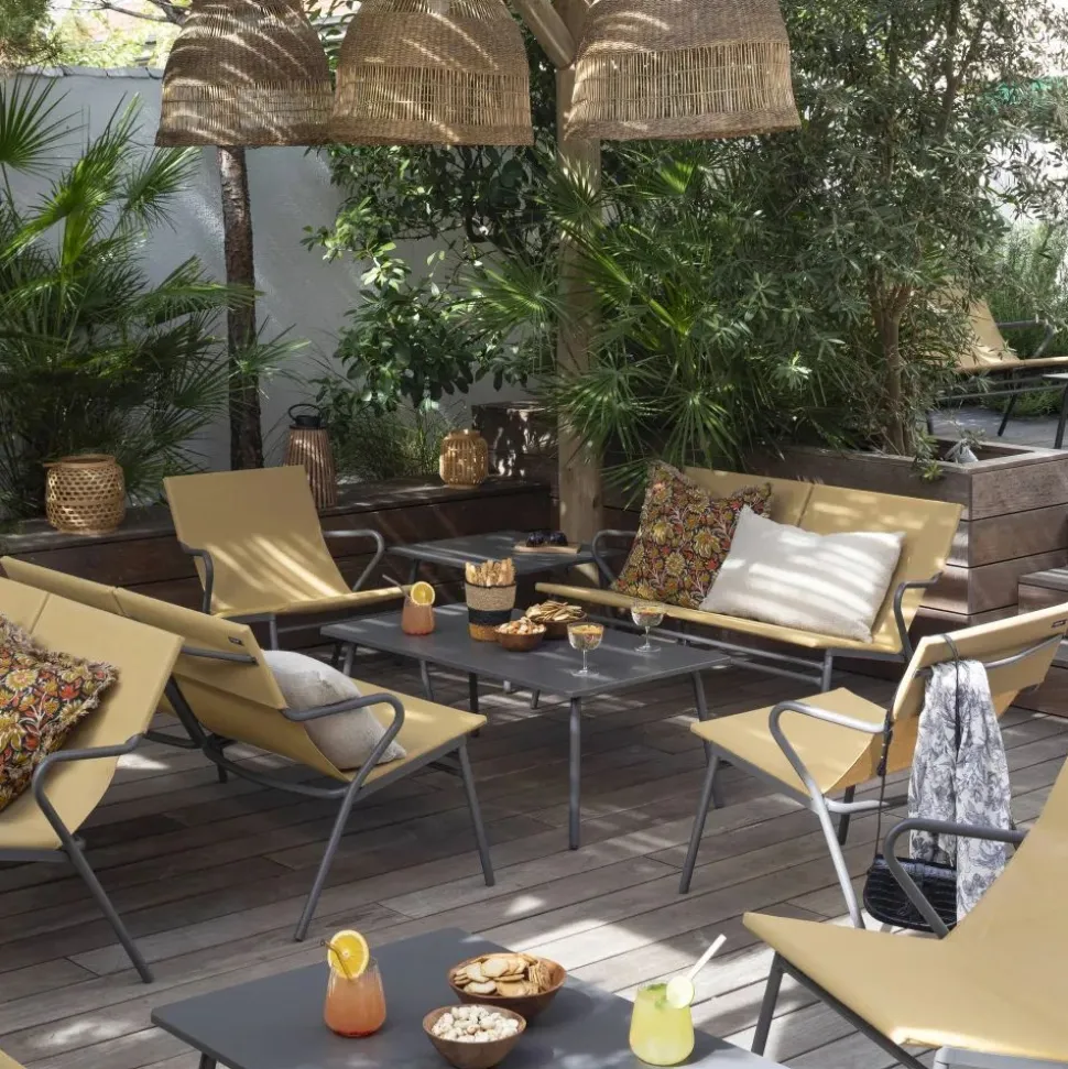 Banquette basse extérieure grand confort Horizon - LAFUMA