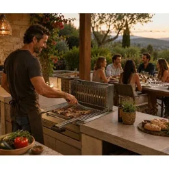 Barbecue Inox Encastrable - PLANCHA TONIO