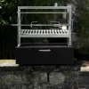 Barbecue Santa Maria Bois Asado Compact Grille L - GRILL CHIC