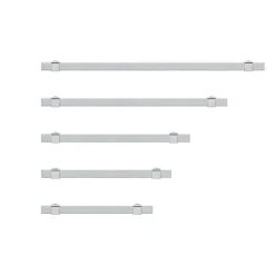 Barre de crédence inox brossé - CRISTEL