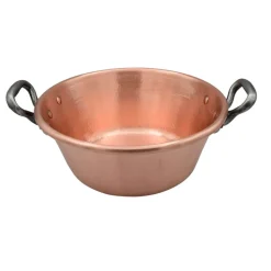Bassine Confiture Cuivre 30 cm - ATELIER DU CUIVRE