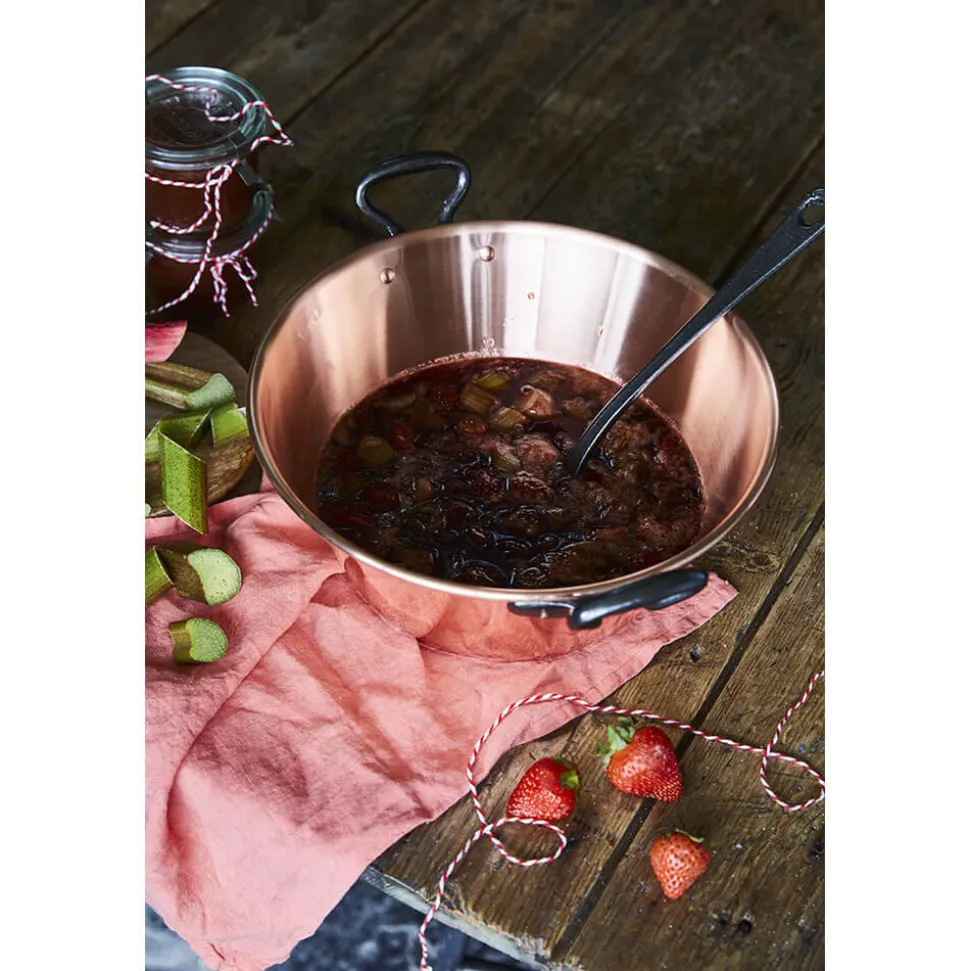 Bassine à Confiture en Cuivre Anses Inox - BAUMALU