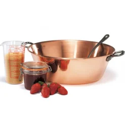 Bassine à Confiture en Cuivre Lisse Tous feux Induction - BAUMALU