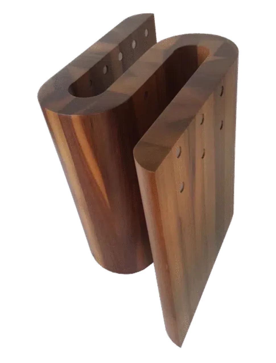 Bloc Aimanté 10 couteaux en bois