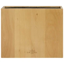 Bloc Couteaux Rectangulaire - Hêtre massif - CRISTEL