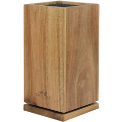 Bloc 7 Couteaux ROTATIF - Acacia massif - CRISTEL