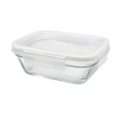 Boite Conservation Rectangulaire Couvercle Blanc Freshbox - DURALEX