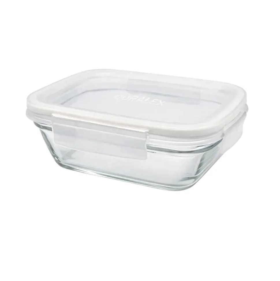 Boite Conservation Rectangulaire Couvercle Blanc Freshbox - DURALEX