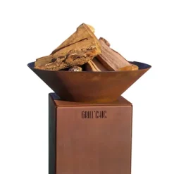 Bol à feu Cévenol Rond Acier CORTEN - GRILL CHIC