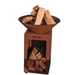 Bol à feu Cévenol Rond Acier CORTEN - GRILL CHIC