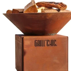 Bol à feu mini Cévenol Rond Acier CORTEN - GRILL CHIC