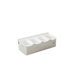 Boîte à épices inox 4 compartiments - LOUIS TELLIER