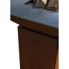 Brasero CEVENOL Carré 74x74x90 cm CORTEN - GRILL CHIC