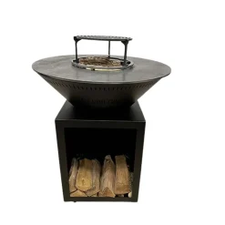 Brasero Classique 83 x 90 cm Acier Double Cuve - GRILL CHIC