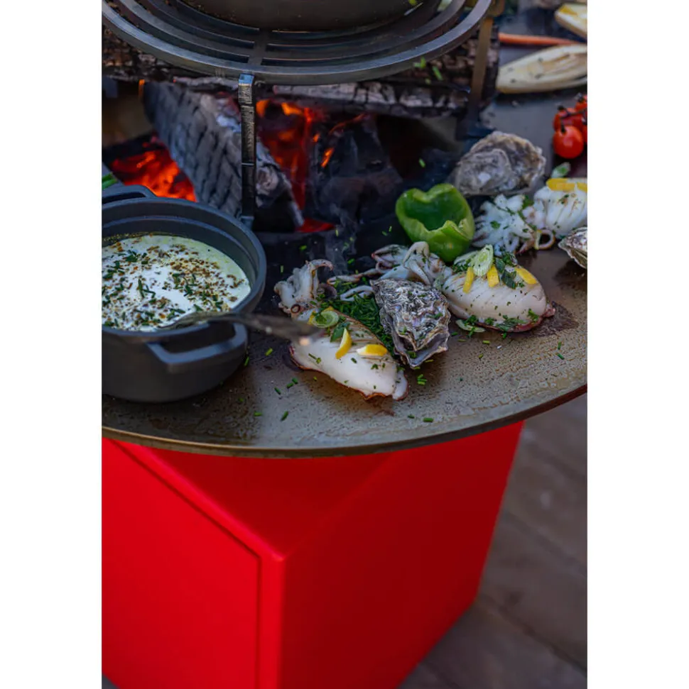 Brasero Classique 83 x 90 cm ALU Double Cuve - GRILL CHIC