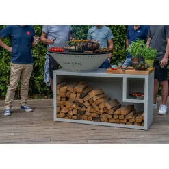 Brasero Traditionnel 100 x 90 cm ALU avec Grille OFFERTE - GRILL CHIC
