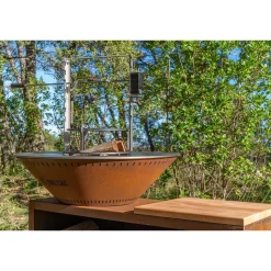 Brasero Traditionnel 100 x 90 cm CORTEN - GRILL CHIC