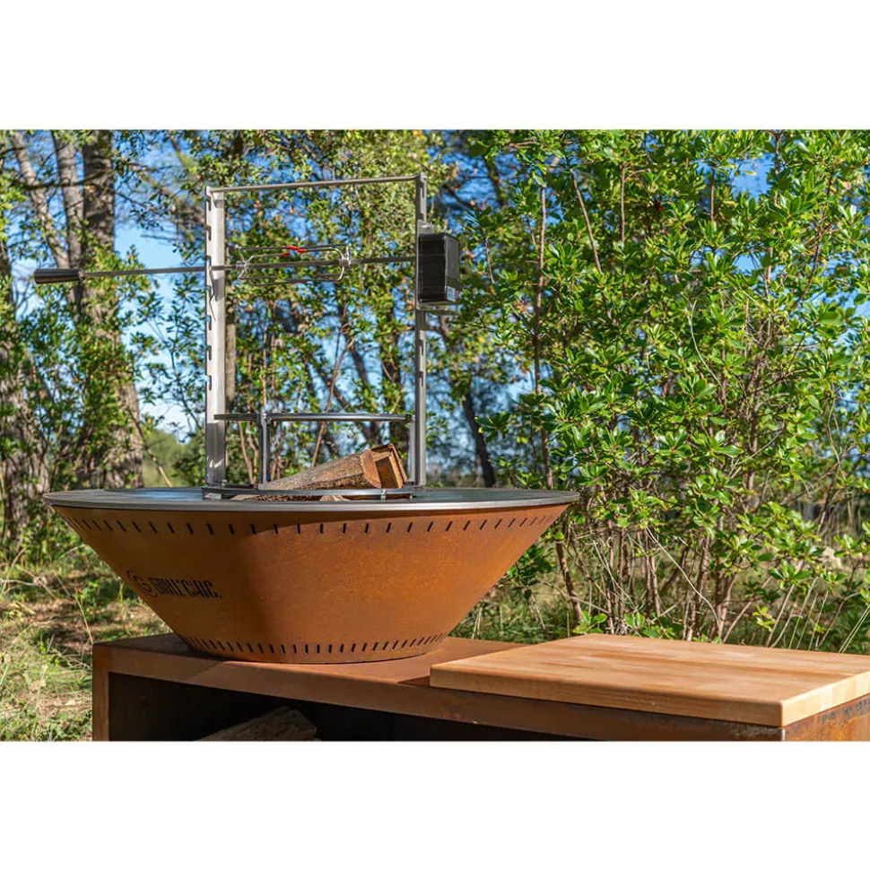 Brasero Traditionnel 100 x 90 cm CORTEN - GRILL CHIC