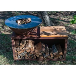 Brasero Traditionnel 100 x 90 cm CORTEN - GRILL CHIC