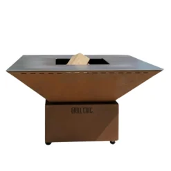 Braséro Cévenol Pool Acier CORTEN - GRILL CHIC