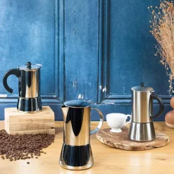 Cafetière italienne inox Torino - CRISTEL