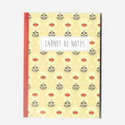 Carnet de notes jaune - PASCALE EDITIONS
