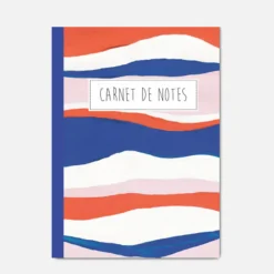 Carnet de notes Motif Vagues - PASCALE EDITIONS