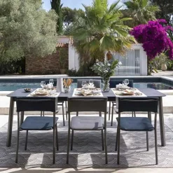 Chaise de jardin Oron toile BeComfort - LAFUMA