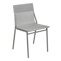 Chaise extérieure professionnelle structure titane Horizon - toile Batyline Duo - LAFUMA