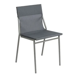 Chaise extérieure professionnelle structure titane Horizon - toile Batyline Duo - LAFUMA