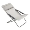 Chaise longue pliante bain de soleil TRANSABED toile Batyline DUO - LAFUMA
