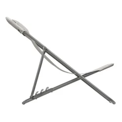 Chaise longue pliante compacte MAXI TRANSAT + toile Batyline DUO - LAFUMA