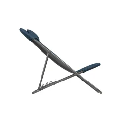 Chaise longue pliante compacte MAXI TRANSAT + toile BeComfort - LAFUMA