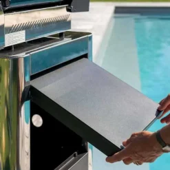 Chariot ACHILLE inox avec porte - ENO
