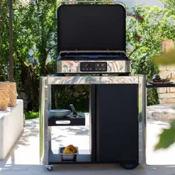 Chariot ACHILLE inox avec porte - ENO