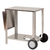 Chariot inox pour plancha 2 feux - PLANCHA TONIO