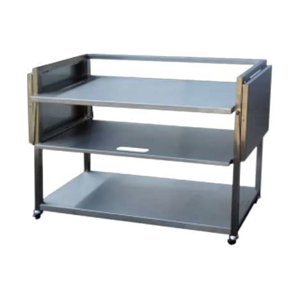 Chariot inox pour plancha 4 feux - PLANCHA TONIO