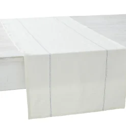 Chemin de table Rythmo 45 x 150 cm en Lin - Charvet Editions