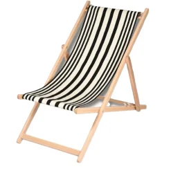 Chilienne transat ADOUR Noir - ARTIGA