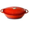 Cocotte en fonte ronde basse Tradition - BAUMALU