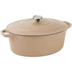 Cocotte Mijoteuse Fonte ovale beige Le Chasseur Invicta