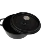 Cocotte Mijoteuse Fonte ronde noir Invicta