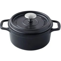 Cocotte Mijoteuse Fonte ronde noir Invicta
