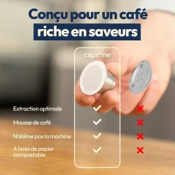 Coffret Capsules réutilisables CAPS ME - CAPS ME