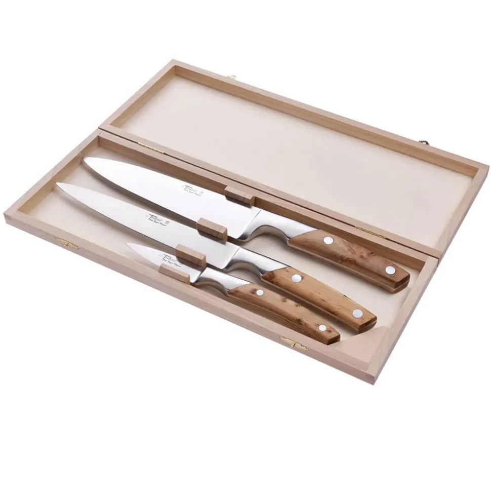 Coffret 3 couteaux de cuisine Le Thiers - GOYON-CHAZEAU
