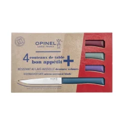 Coffret 4 couteaux de table Bon Appétit + Panachés GLAM - OPINEL