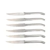 Coffret de 6 couteaux Laguiole Acier mat - Au Sabot
